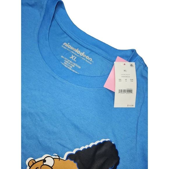 Nickelodeon Hey Arnold Crop T-Shirt Women's Size XL - Picture 3 of 4